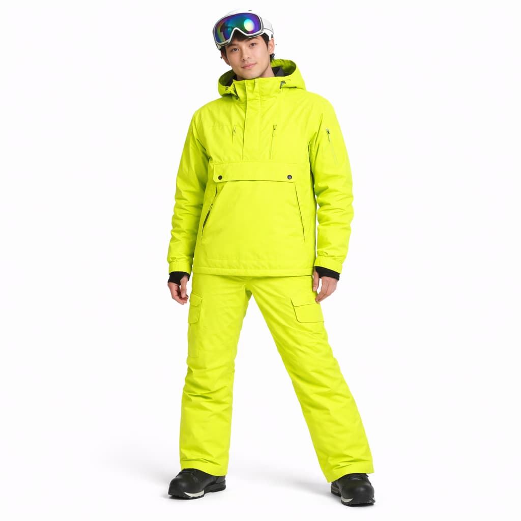 Men’s Nova Neon Snowboard Jacket and Trousers