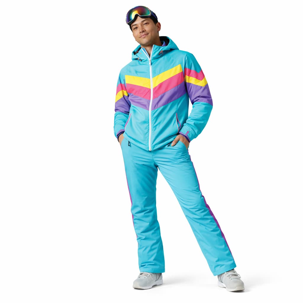 Men's Retro Ski Jacket & Trousers