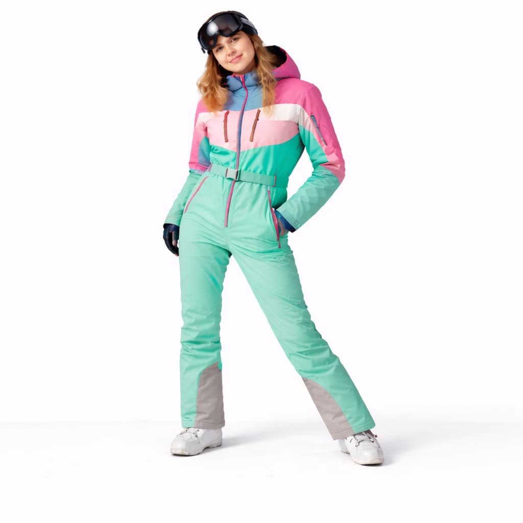 Women's Pastel One-Piece Ski Suit